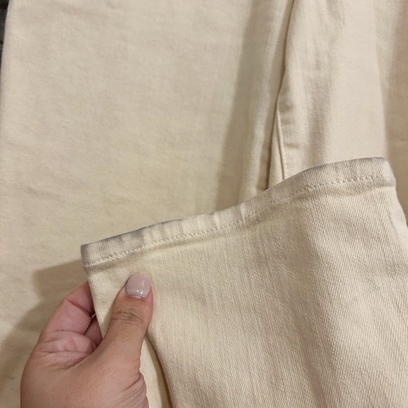 Athleta Flex Straight Leg Ankle Jean in Bone Size 6 - Picture 6 of 10